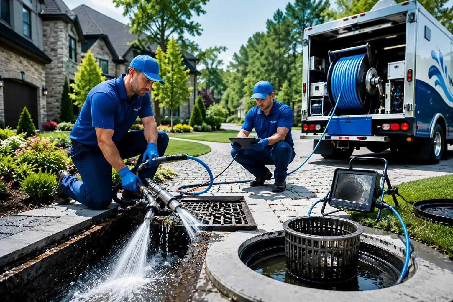 Local outdoor drain cleaning professionals in Creekside, PA