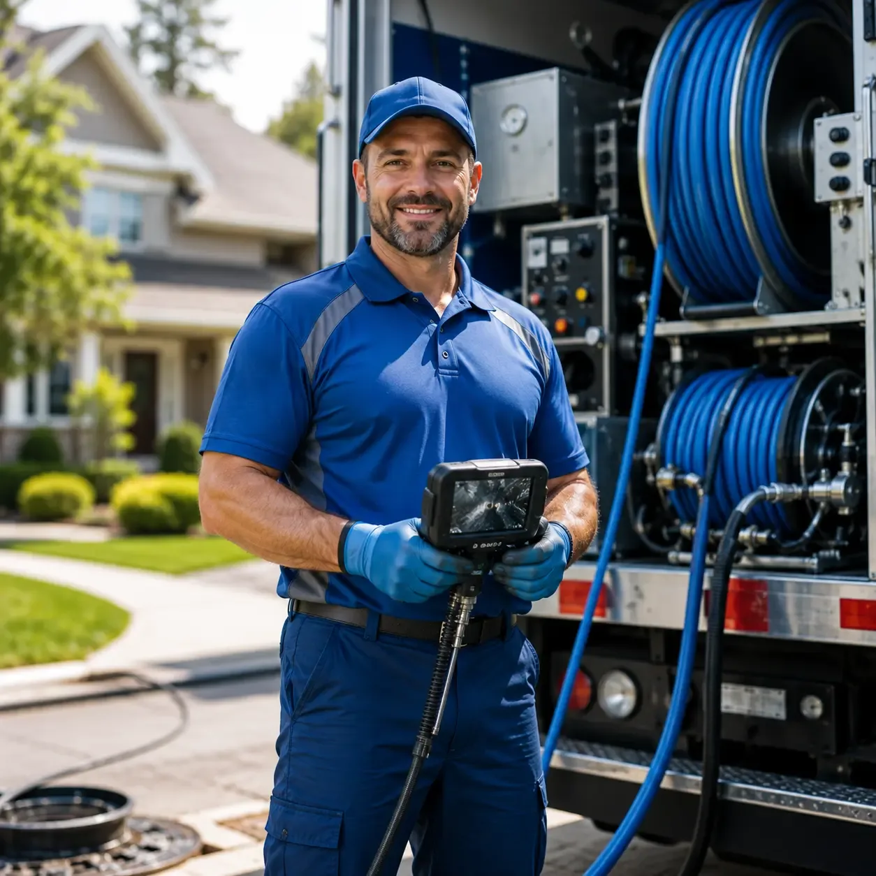 Local outdoor drain cleaning specialists in Creekside, PA